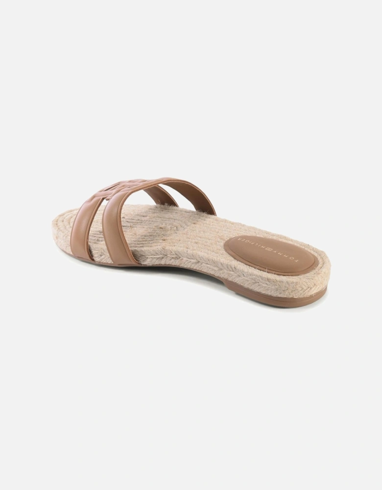 Jute Espadrille Slide Sandals