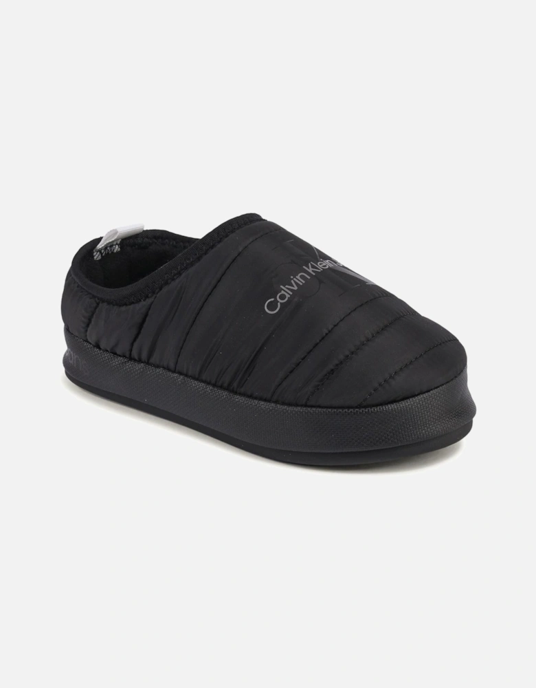 Quilted Plush Slippers