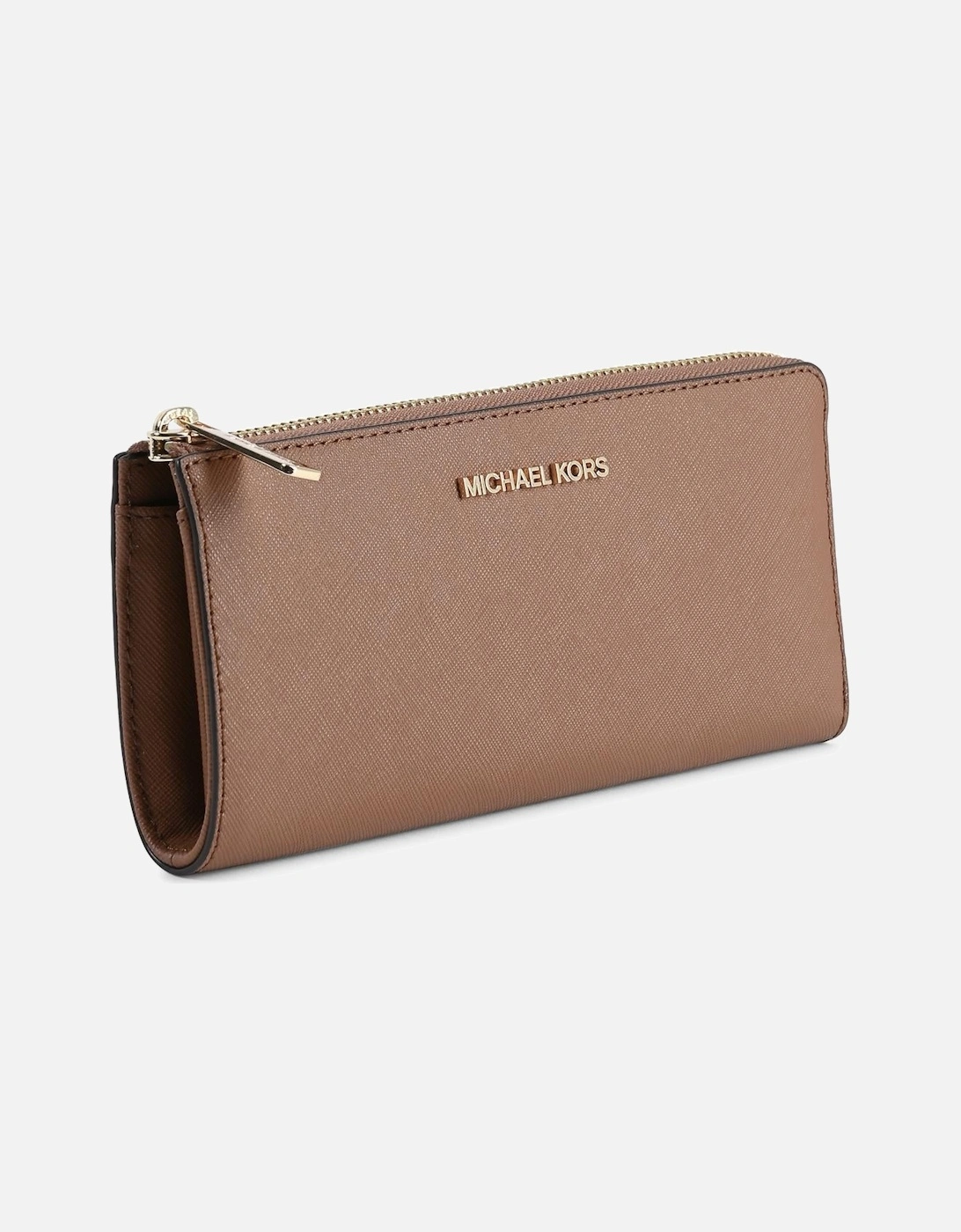 Jet Set Travel Zip Around Wallet Brown