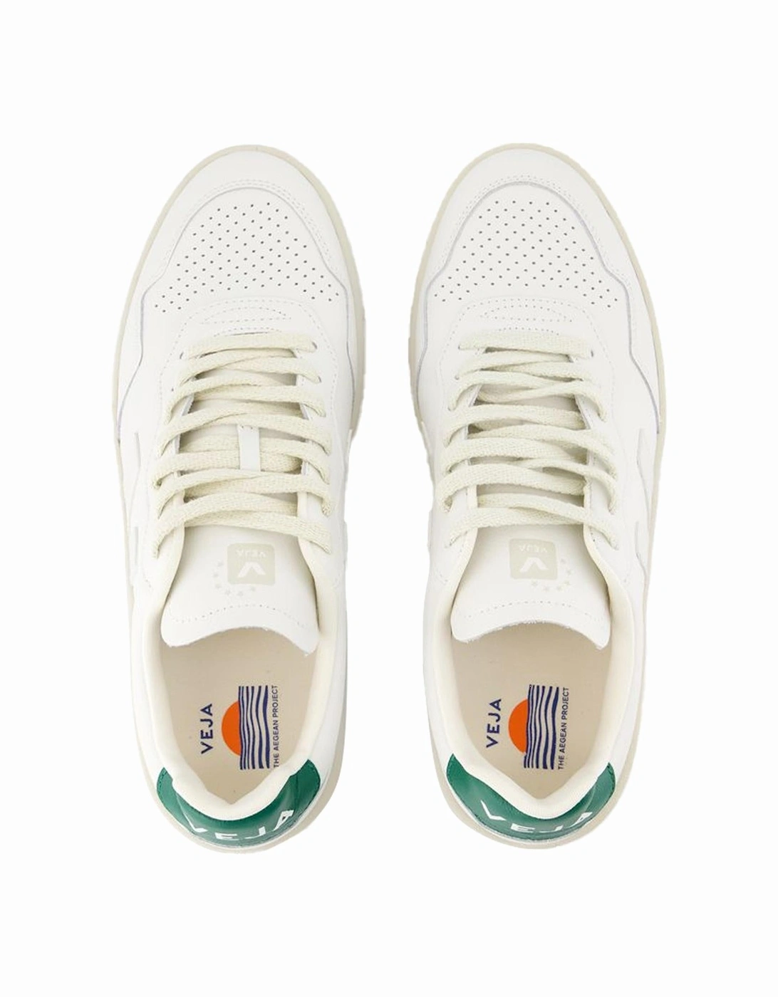 V10 Extra White Green Sneakers