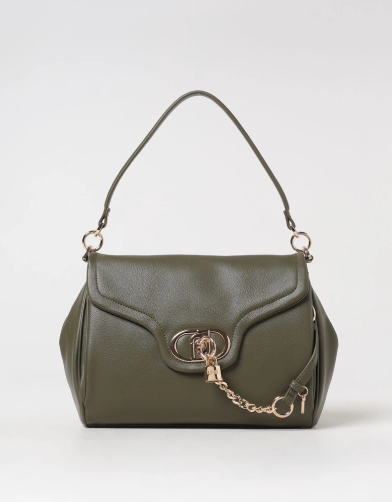 Lock Detail Shoulder Bag