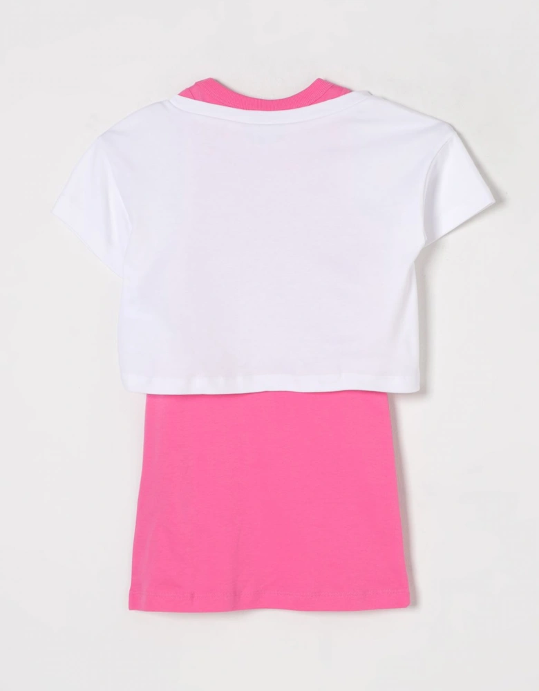Layered Top with Graphic Print