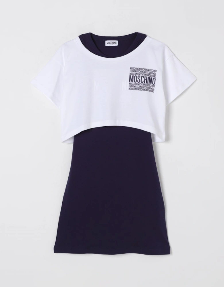 Layered Top with Graphic Print