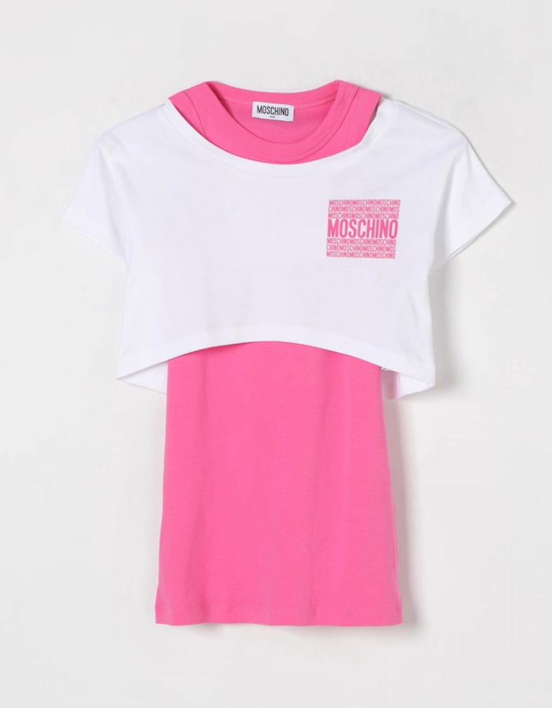 Layered Top with Graphic Print
