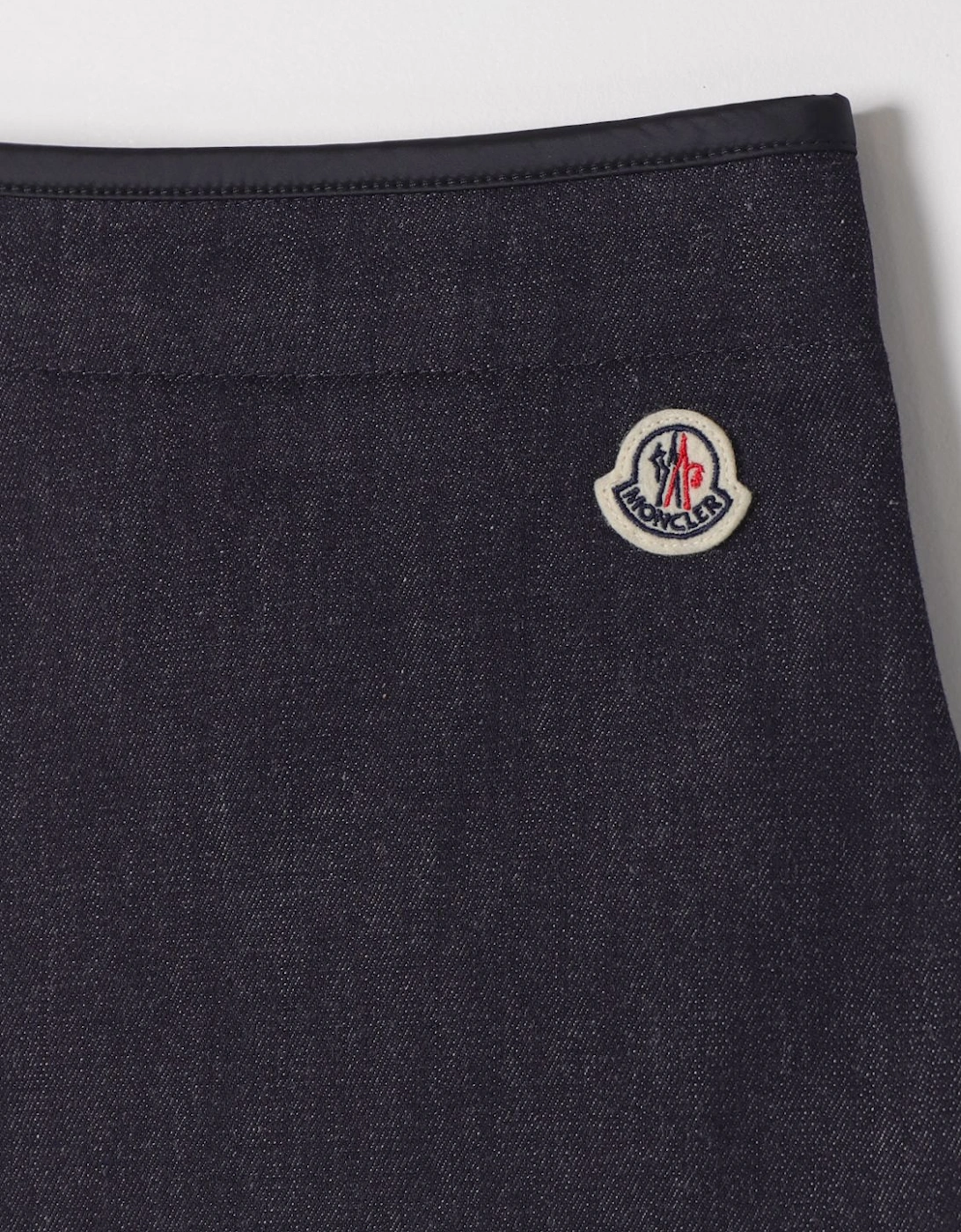 Denim ALine Skirt with Buttons