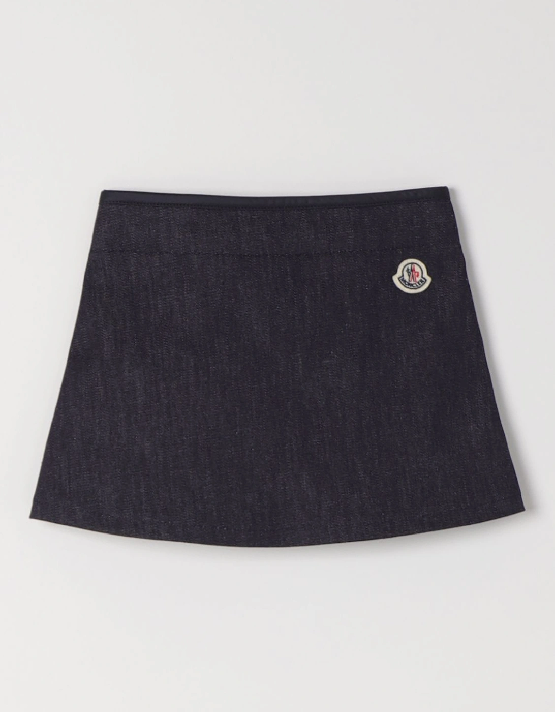 Denim ALine Skirt with Buttons