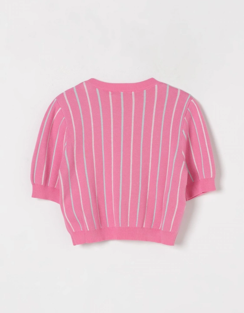 Striped ShortSleeve Pullover