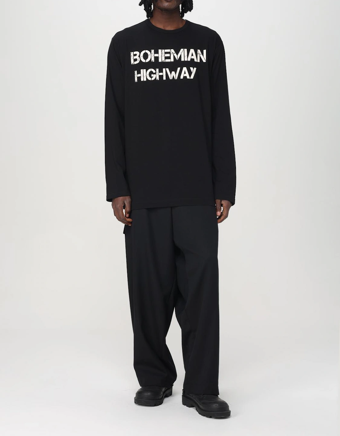 Wide Leg Wool Trousers