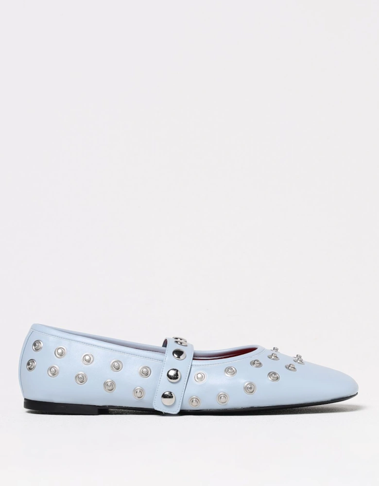 Studded Ballerina Flats
