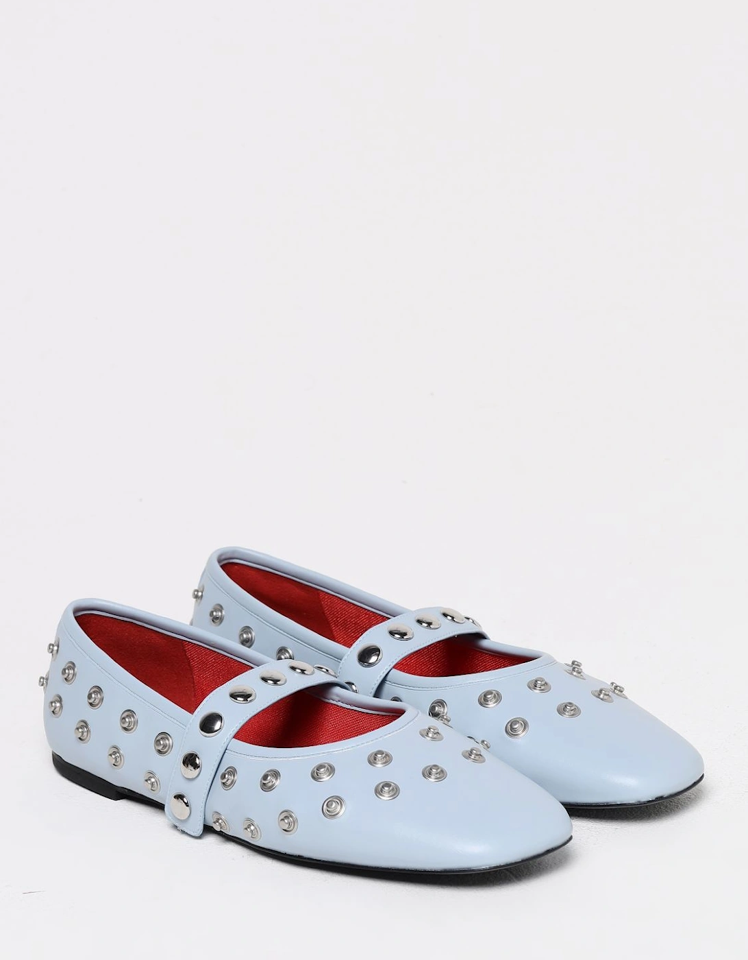 Studded Ballerina Flats