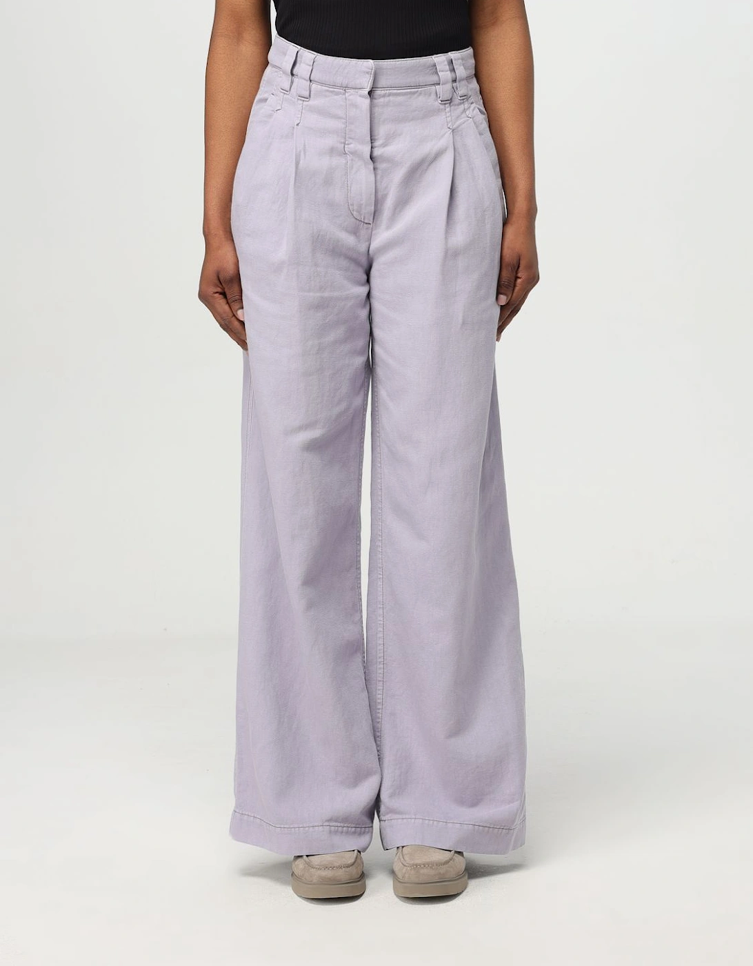 Wide Leg Pleated Pants