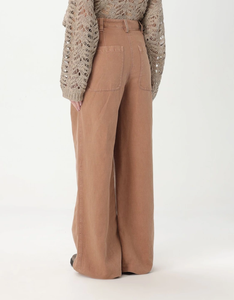 Wide Leg Pleated Pants