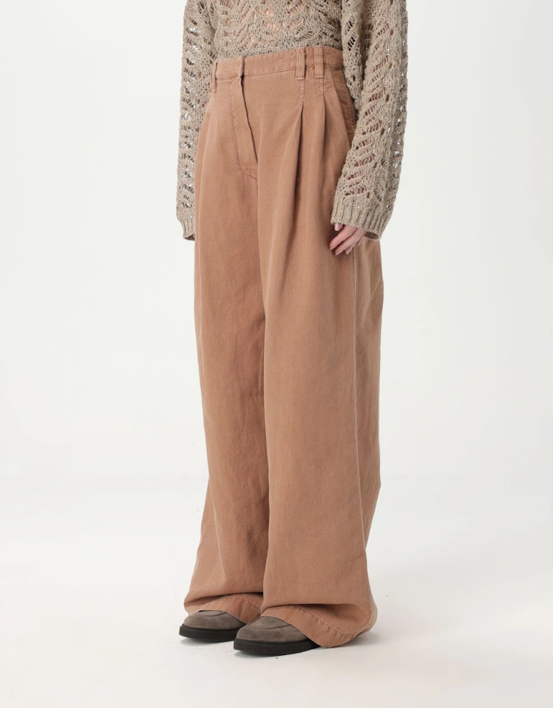 Wide Leg Pleated Pants