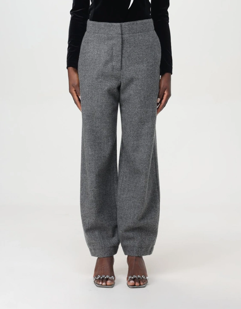Wool Trousers Relaxed Fit