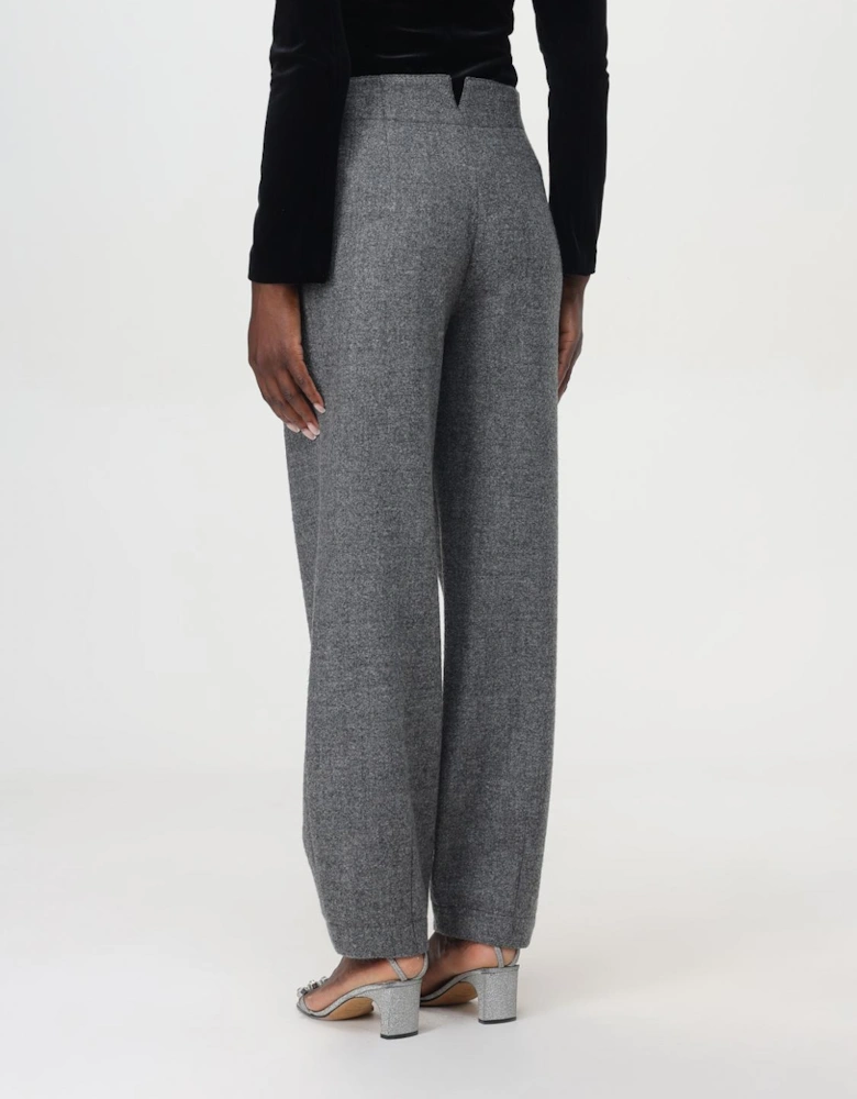 Wool Trousers Relaxed Fit