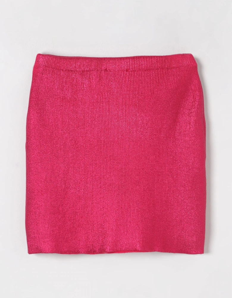 Ribbed Mini Skirt