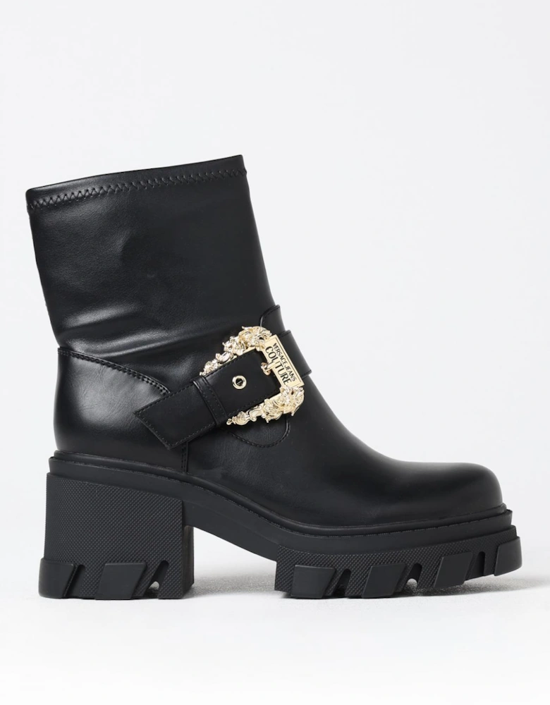 Medusa Buckle Ankle Boots Platform