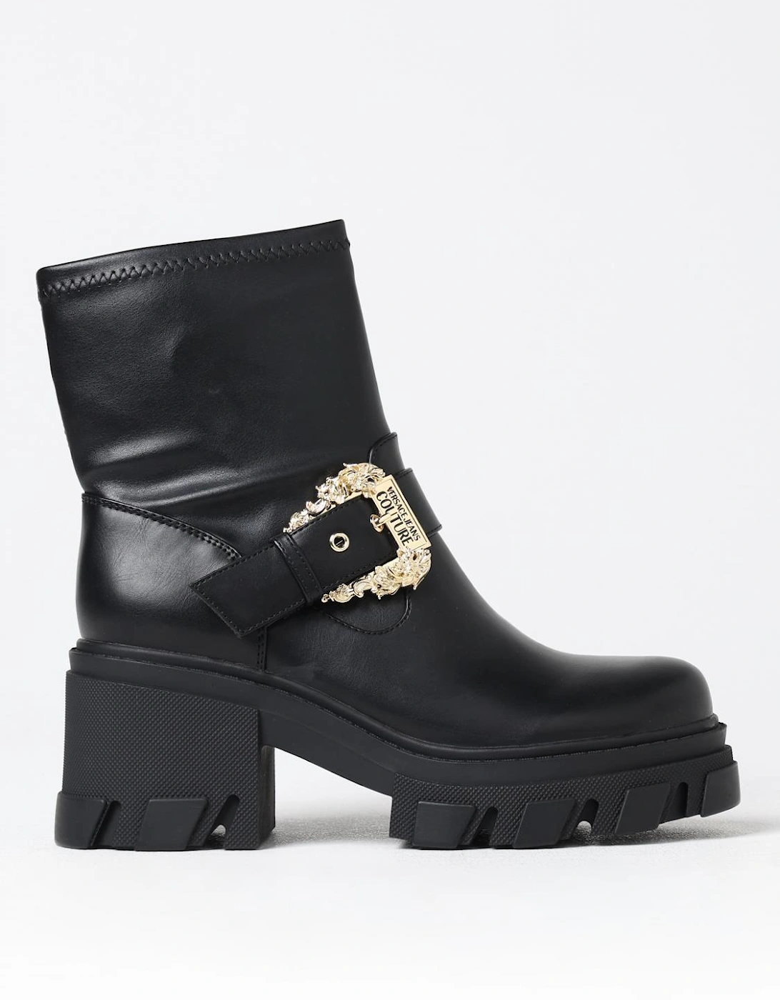 Medusa Buckle Ankle Boots Platform, 4 of 3