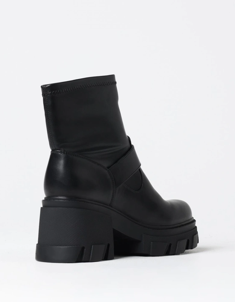 Medusa Buckle Ankle Boots Platform