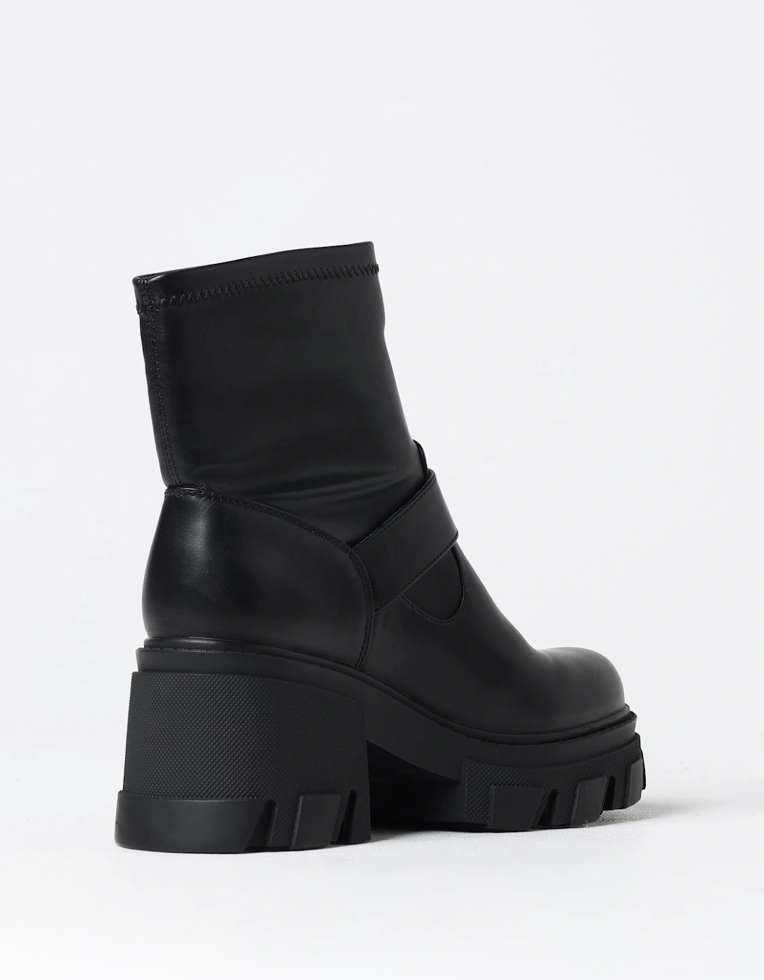 Medusa Buckle Ankle Boots Platform