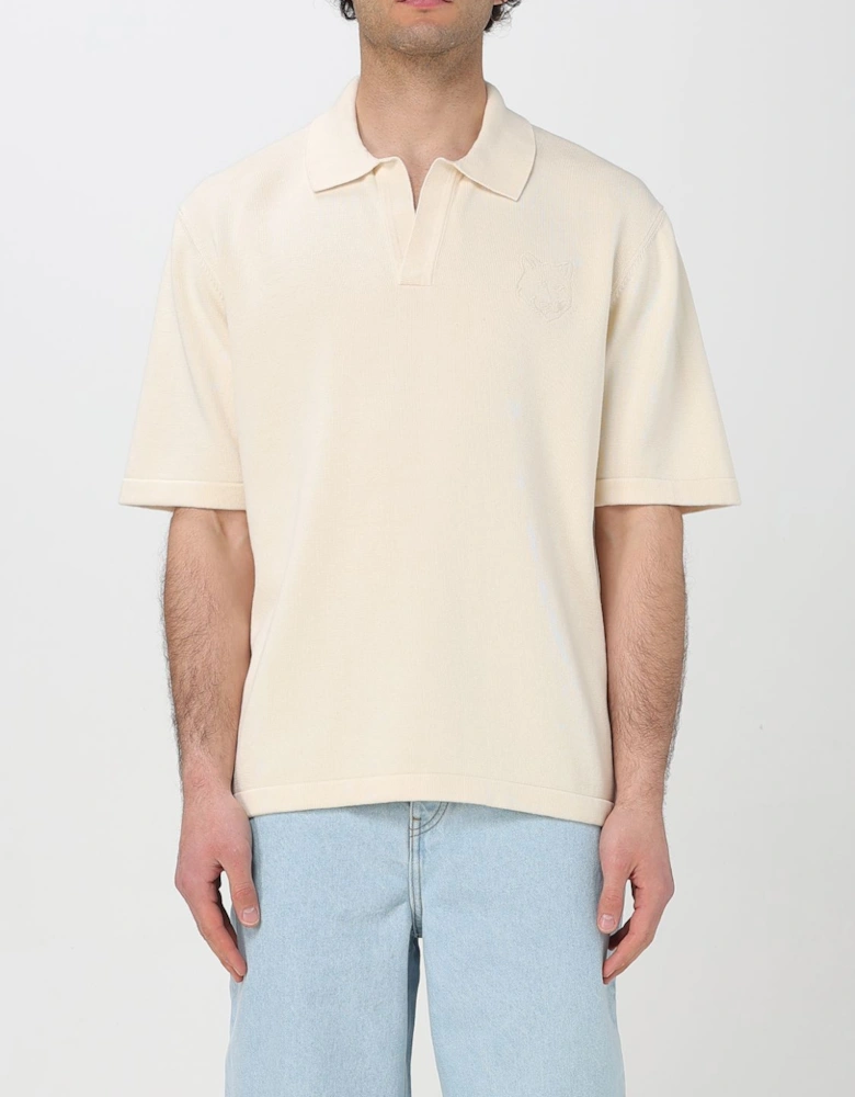 Knitted Polo Shirt Short Sleeves Casual