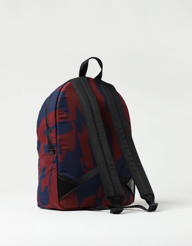 McQueen Backpack Logo Print