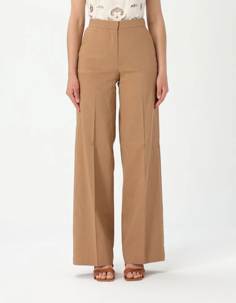 Wide Leg Cotton Pants
