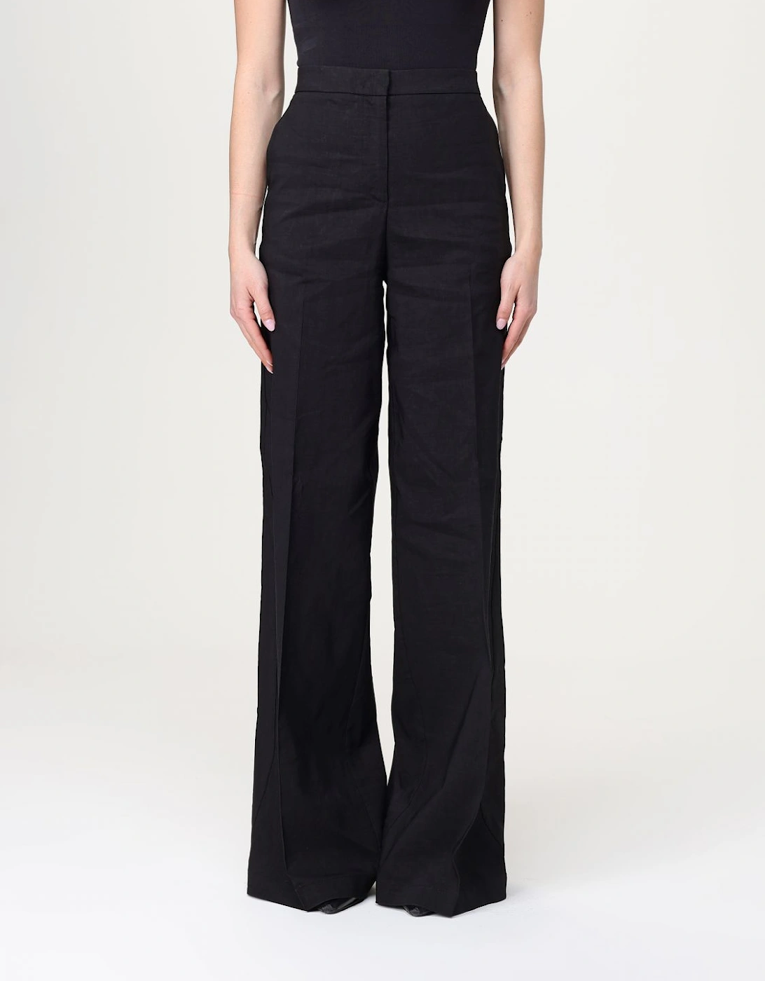 Wide Leg Cotton Pants