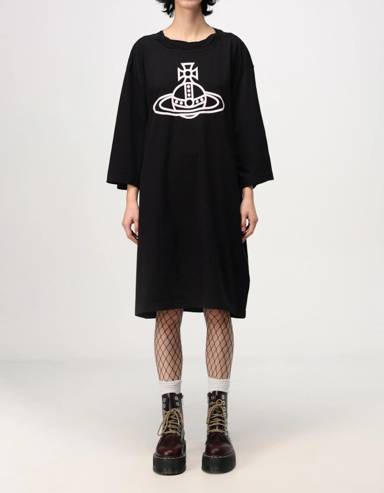 Orbs TShirt Dress Relaxed Fit