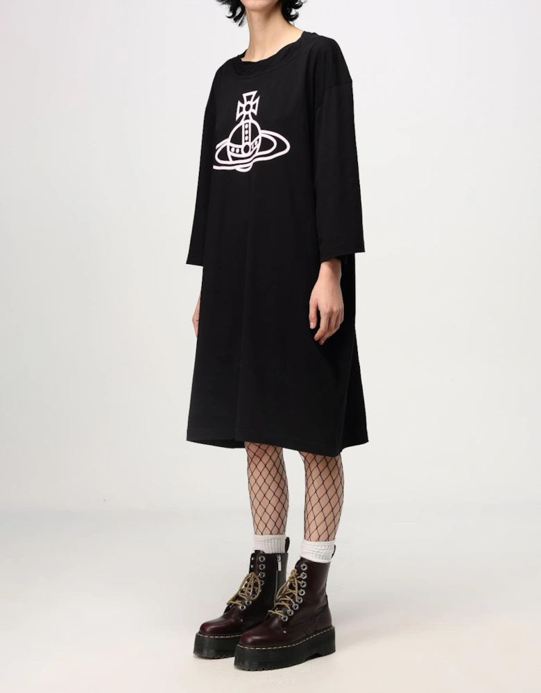 Orbs TShirt Dress Relaxed Fit