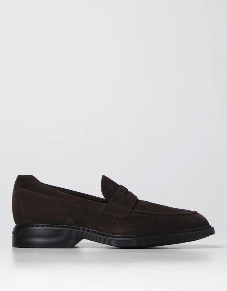 Suede Penny Loafers Casual Style