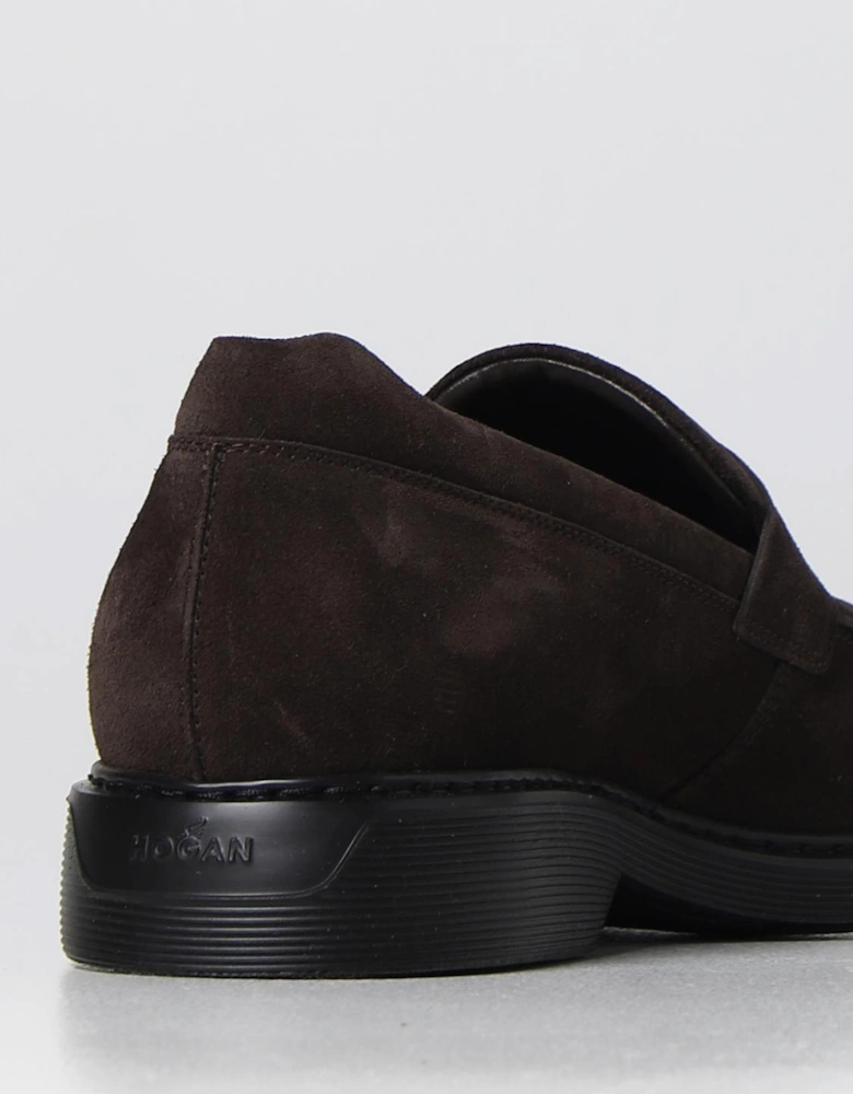 Suede Penny Loafers Casual Style