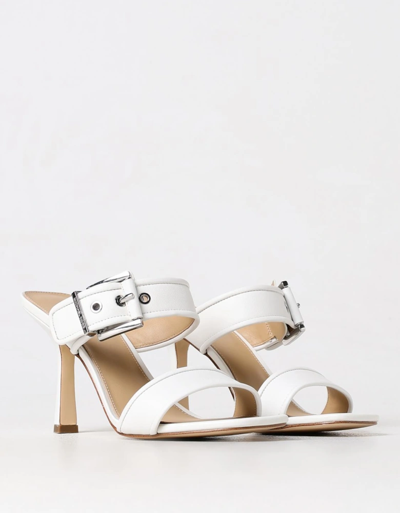 Double Buckle Mules High Heels