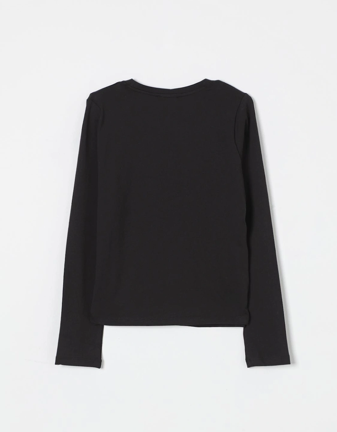 Long Sleeve Embellished Top