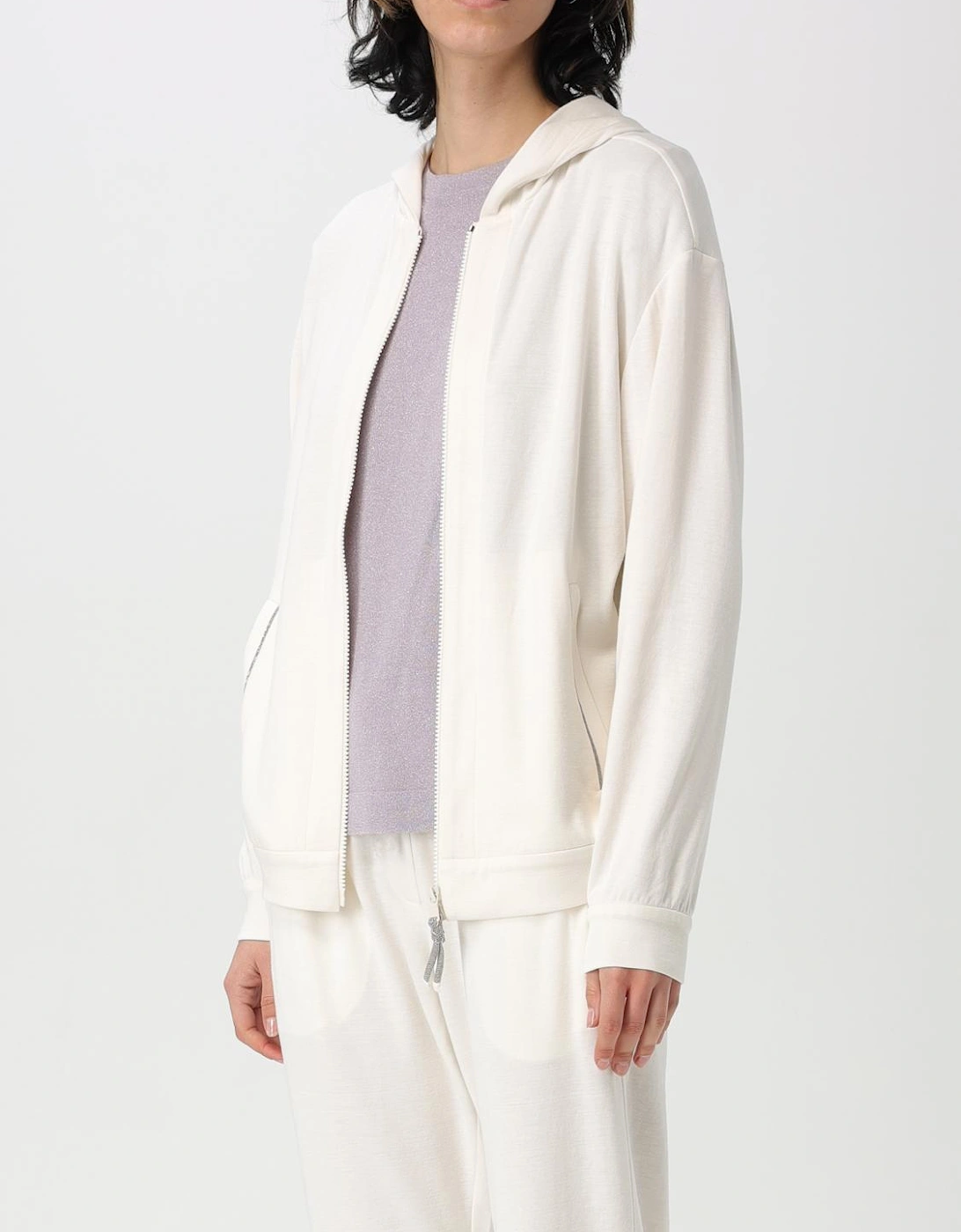 Cashmere Zip Hoodie Relaxed Fit