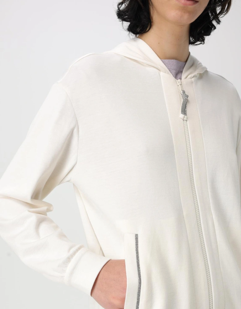 Cashmere Zip Hoodie Relaxed Fit