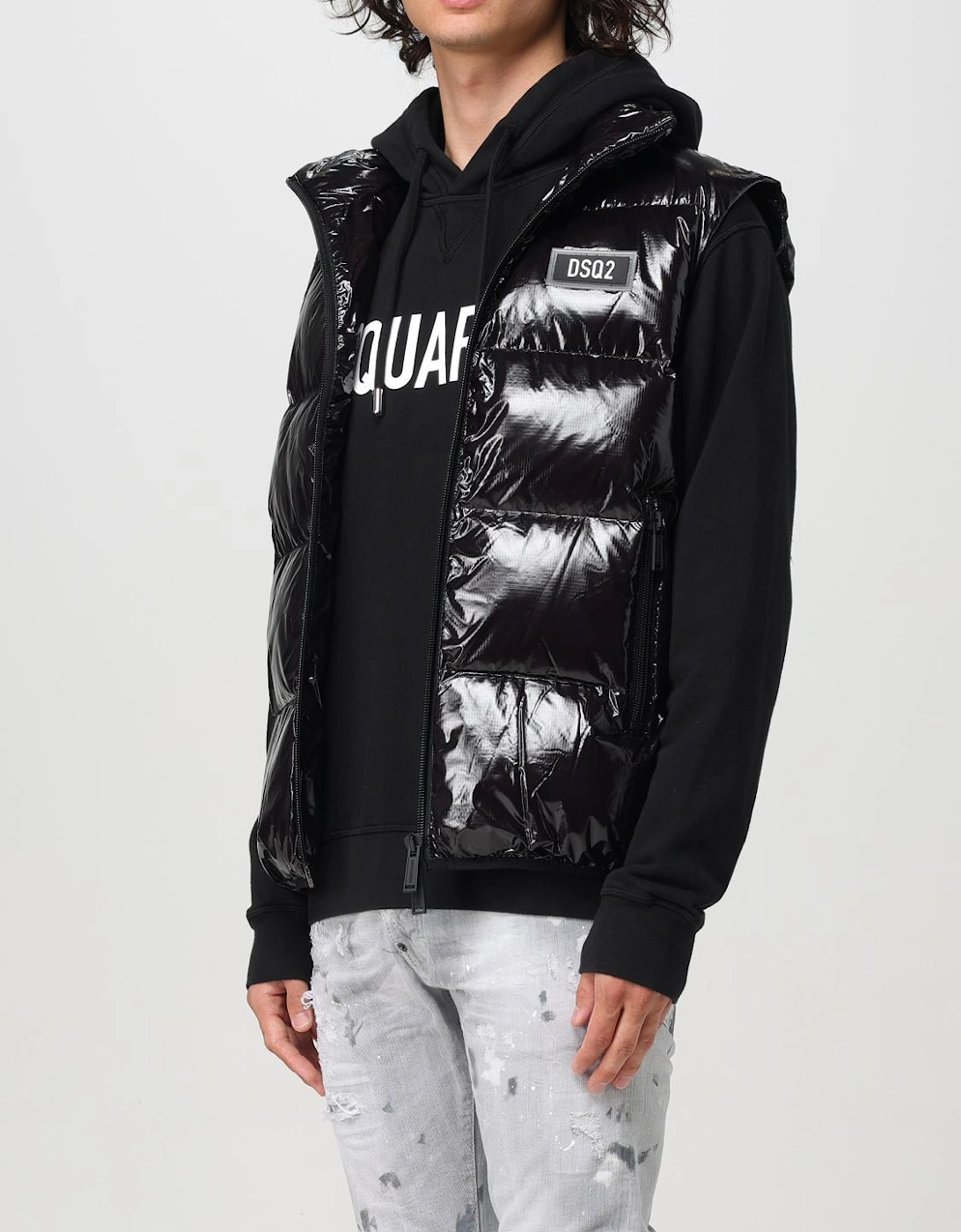 High Neck Padded Vest