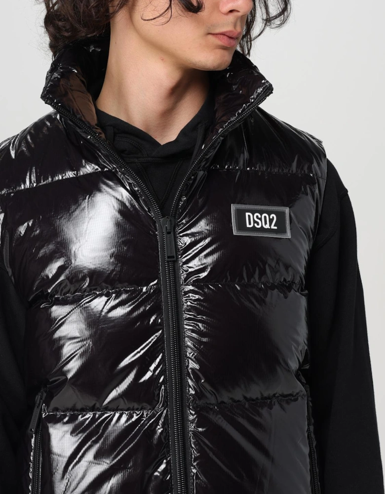 High Neck Padded Vest
