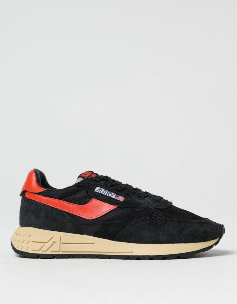 Medalist BlackRed Suede Sneakers