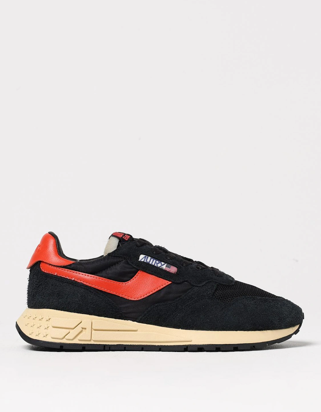 Medalist BlackRed Suede Sneakers