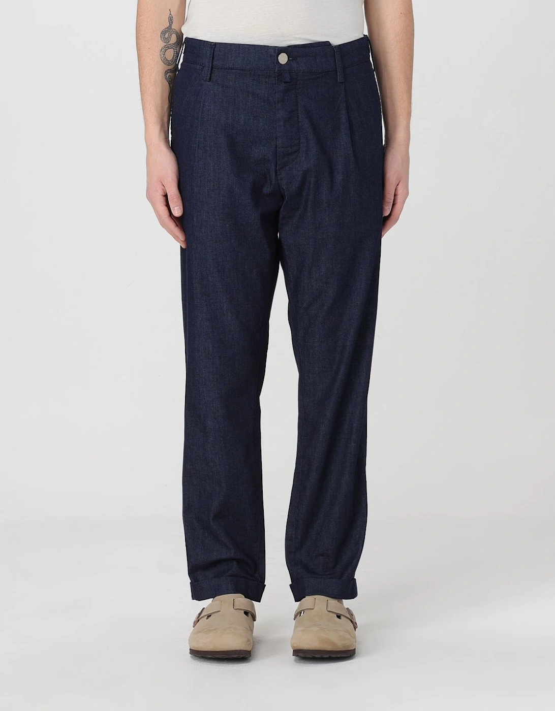 Straight Leg Denim Pants, 4 of 3