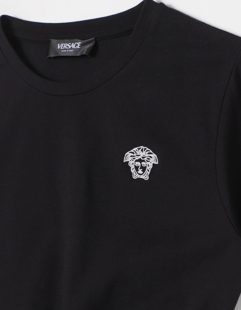 Greek Key Band Crop Top