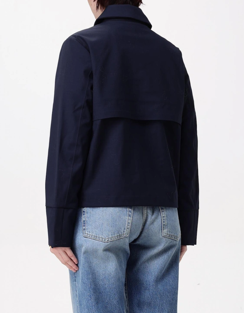 Cropped Collared Jacket