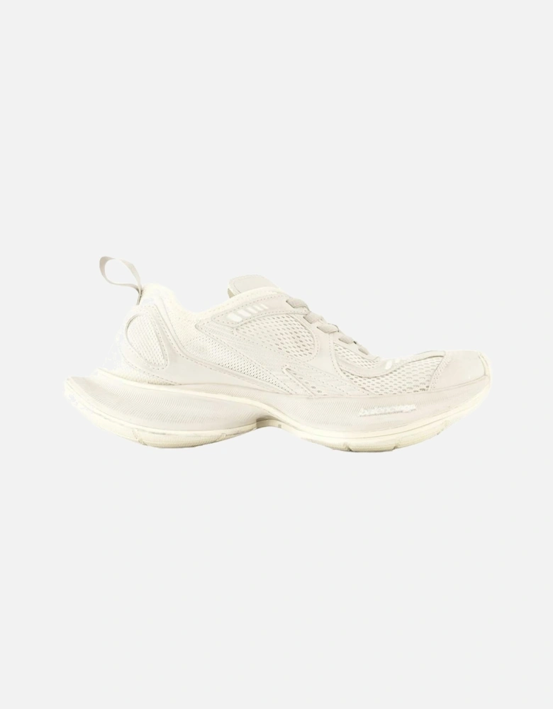 Circuit Synthetic Sneakers with Lace-Up Closure