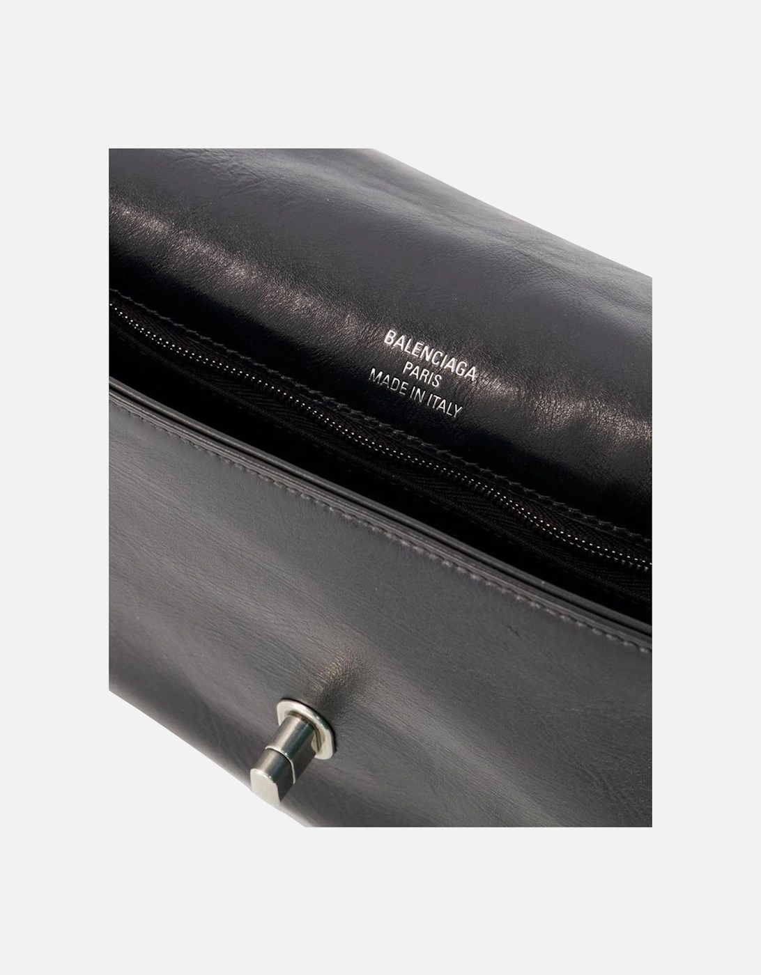 Soft Leather Flap Bag with Adjustable Strap - Magnetic Clasp - Interior Pocket, 5 of 4