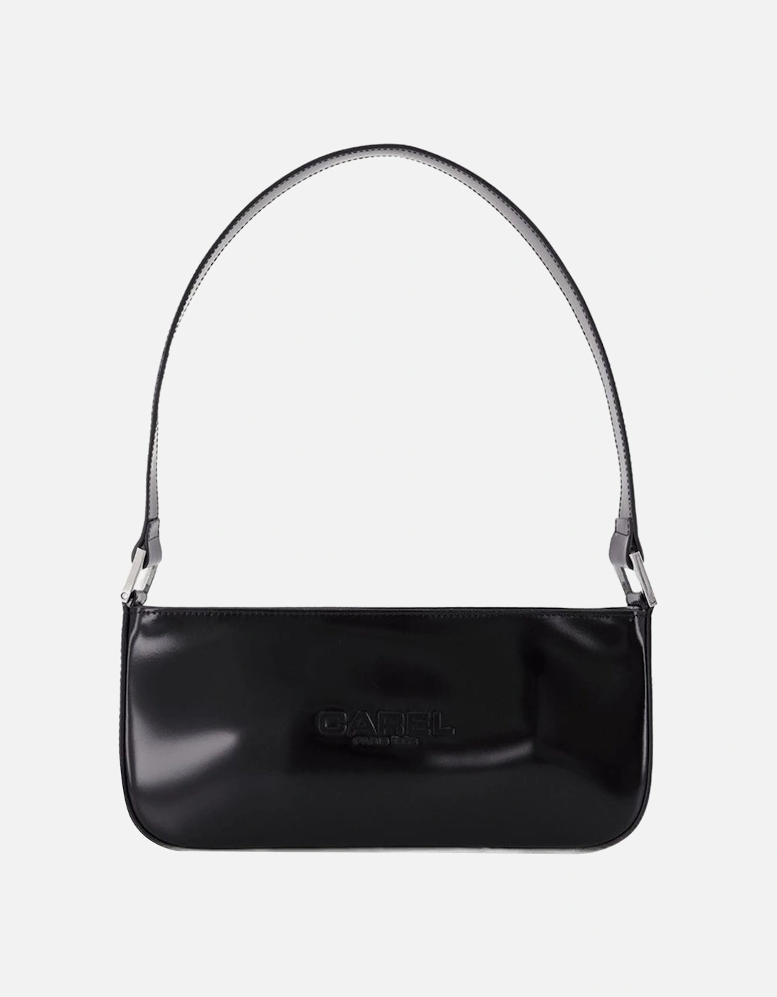 Patent Leather Mimi Shoulder Bag with Magnetic Closure