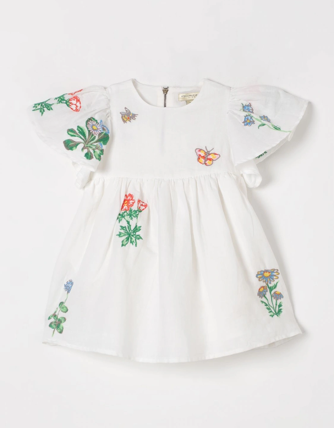 Embroidered Floral Cotton Dress, 3 of 2