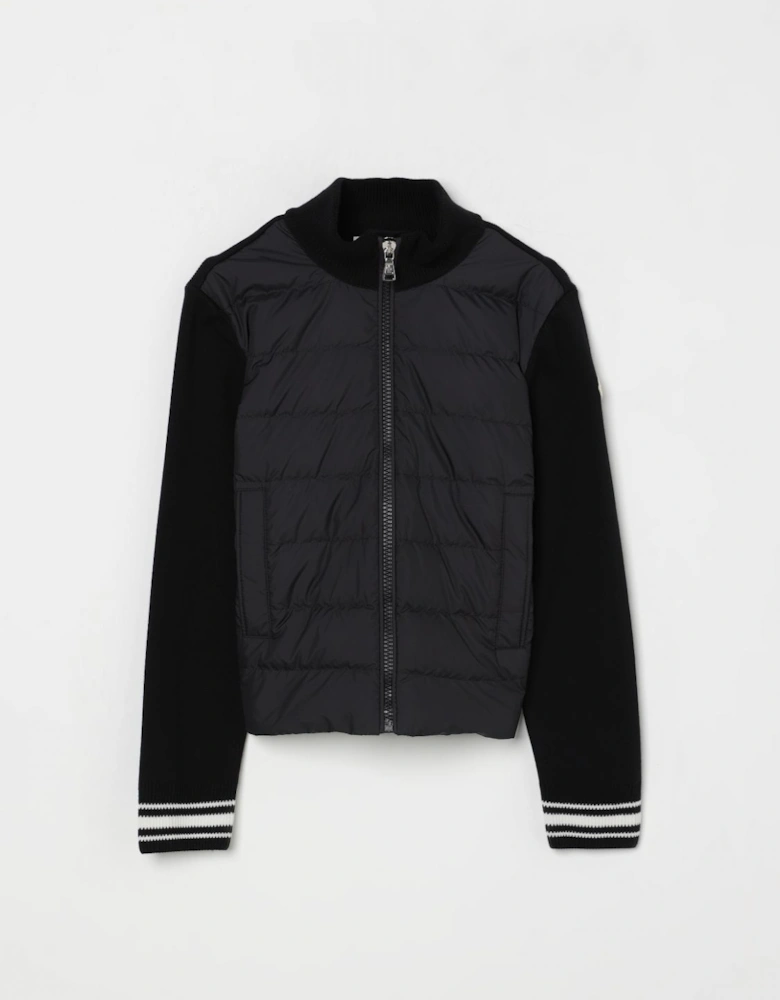 Hybrid Quilted Knit Jacket