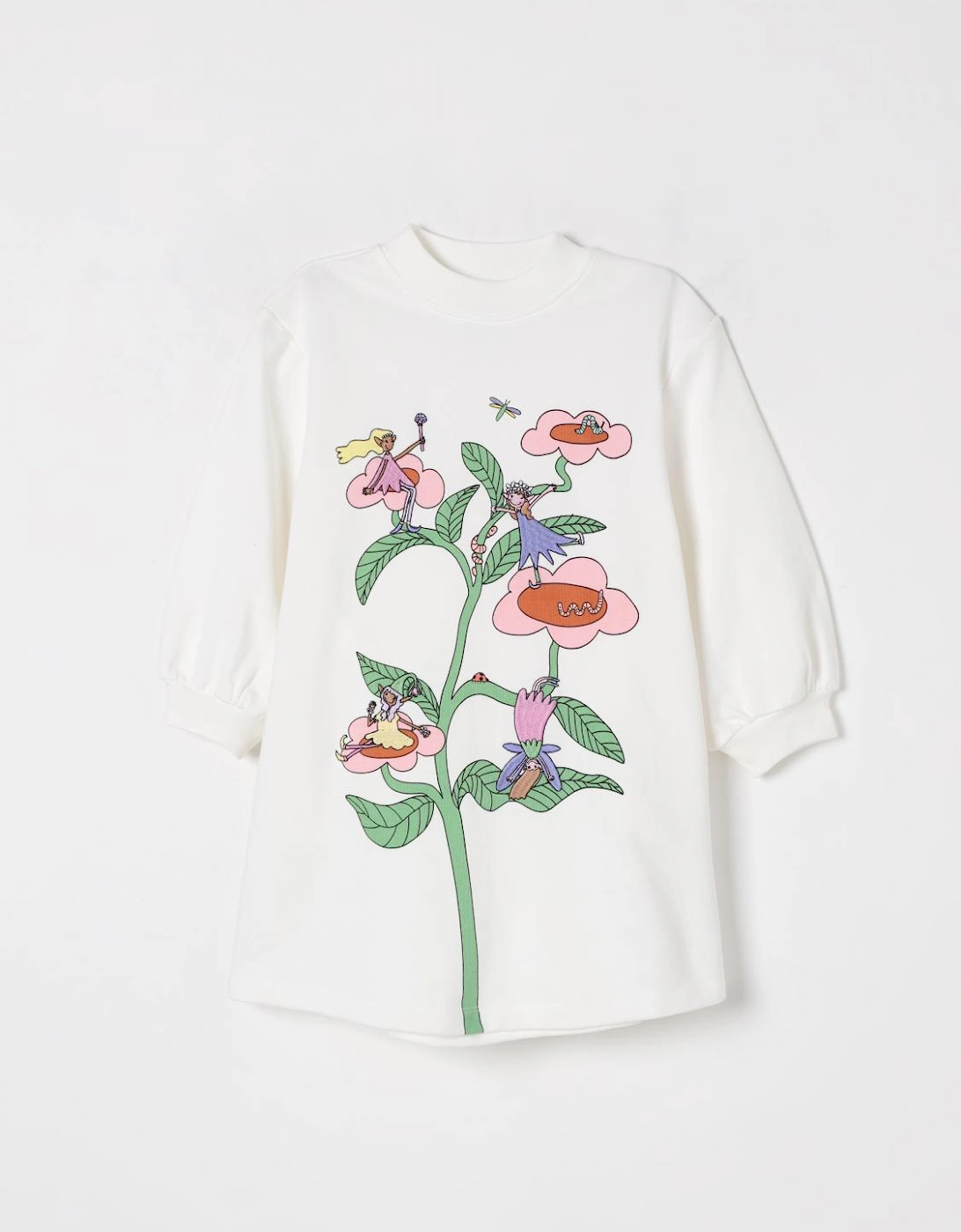 Fairy Garden Print Dress, 4 of 3