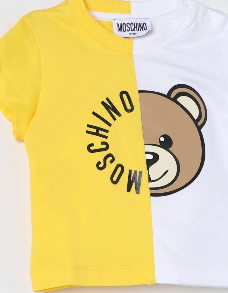 Baby Teddy Bear TShirt TwoTone Graphic